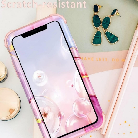 Purple Marble iPhone 11 Pro Max Phone Case - Picture 4 of 16